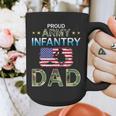 Proud Army Dad-Army Infantry Dad Camouflage Graphics Army Graphic Print Coffee Mug