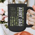 Proud Army Dad United States USA Flag For Father's Day Graphic Print Coffee Mug