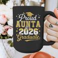 Proud Aunta Of a Class Of 2026 Graduate Senior Graduation Graphic Print Coffee Mug