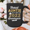 Proud Auntie Of 2022 Graduate Class 2022 Graduation Leopard Graphic Print Coffee Mug