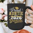 Proud Auntie Of a Class Of 2026 Graduate Senior Graduation Graphic Print Coffee Mug