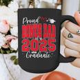 Proud Bonus Dad Of a Class Of 2025 Graduate Graduation Graphic Print Coffee Mug