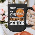 Proud Boyfriend Of A 2025 Senior Graduation Basketball Graphic Print Coffee Mug