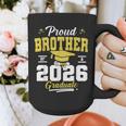 Proud Brother Of a Class Of 2026 Graduate Senior Graduation Graphic Print Coffee Mug