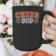 Proud Cheer Dad My Favorite Cheerleader Calls Me Dad Orange Graphic Print Coffee Mug
