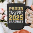Proud Cousin Of A 2025 Graduate Shirt Class 2025 Graduation Graphic Print Coffee Mug