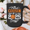 Proud Cousin Of A 2025 Senior Basketball Graduation Graphic Print Coffee Mug