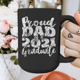 Proud Dad Of a 2021 Graduate Father Senior 21 Graduation Graphic Print Coffee Mug