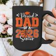 Proud Dad Of A 2026 Senior Basketball Graduation Family Graphic Print Coffee Mug