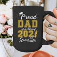 Proud Dad Of a Class Of 2021 Graduate Graduation Senior 2021 Graphic Print Coffee Mug