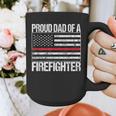 Proud Dad Of a Firefighter Fireman Parent Graphic Print Coffee Mug