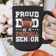 Proud Dad Of a Football Senior 2026 Graduation Graphic Print Coffee Mug