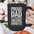 Proud Dad Of A Freaking Awesome Daughter Shirt Fathers Day Graphic Print Coffee Mug Proud Dad Of A Freaking Awesome Daughter Shirt Fathers Day Graphic Print Coffee Mug
