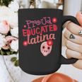 Proud Educated Latina Graduation Masters Degree PhD Graphic Print Coffee Mug