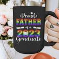 Proud Father Of 2023 Graduate Class 2023 Graduation Family Graphic Print Coffee Mug