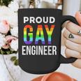 Proud Gay Engineer LGBTQ Rainbow Engineering Graduation Graphic Print Coffee Mug