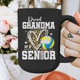 Proud Grandma Of A 2026 Senior Volleyball Graduation Leopard Graphic Print Coffee Mug