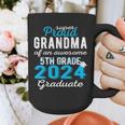 Proud Grandma Of 5th Grade Graduate 2024 Family Graduation Graphic Print Coffee Mug
