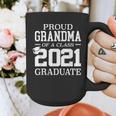Proud Grandma Graduation Senior 21 Grad Class Of 2021 Graphic Print Coffee Mug