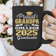 Proud Grandpa Of 2025 College Graduate Family 24 Graduation Graphic Print Coffee Mug