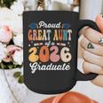 Proud Great Aunt Of a Class Of 2026 Graduate Graduation Graphic Print Coffee Mug