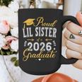 Proud Lil Sister Of a Class Of 2026 Graduate For Graduation Graphic Print Coffee Mug