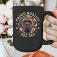 Proud Mastiff Dad American Flag Patriotic Mastiff Dad Graphic Print Coffee Mug