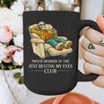 Proud Member Of The Just Resting My Eyes Club Dad Graphic Print Coffee Mug