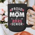 Proud Mom Of a 2021 Senior Year School Graduation Party Graphic Print Coffee Mug