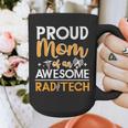Proud Mom Of An Awesome Rad Tech Graduation Matching Family Graphic Print Coffee Mug