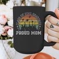 Proud Mom Of a Class Of 2021 Graduate Senior 21 Graduation Graphic Print Coffee Mug