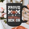 Proud Mom Of a Football Senior 2026 Graduation Gifts Graphic Print Coffee Mug