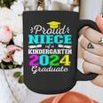Proud Niece Of Kindergarten Graduate 2024 Graduation Niece Graphic Print Coffee Mug