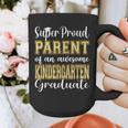 Proud Parent Of Kindergarten Graduate 2024 Graduation Parent Graphic Print Coffee Mug