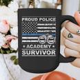 Proud Police Academy Survivor Graduation Graphic Print Coffee Mug