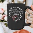 Proud Queen Masters Degree Graduation Women MSW Graphic Print Coffee Mug
