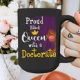 Proud Queen PhD Graduate PhD Graduation Doctorate Graphic Print Coffee Mug
