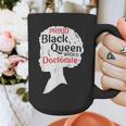 Proud Queen Shirt PhD Graduation Afro Doctorate Graphic Print Coffee Mug