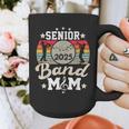 Proud Senior Mom Marching Band Mom Class Of 2025 Graduation Graphic Print Coffee Mug