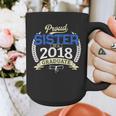 Proud Sister Of 2018 Graduate Shirt Graduation Grad Graphic Print Coffee Mug
