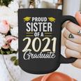 Proud Sister Of A 2021 Graduate Graduation Clothes MBA PhD Graphic Print Coffee Mug