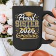 Proud Sister Of 2026 Graduate College Graduation Hat Party Graphic Print Coffee Mug