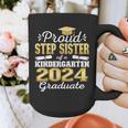 Proud Step Sister Of Kindergarten Graduate 2024 Graduation Graphic Print Coffee Mug