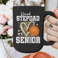 Proud Stepdad Of A 2026 Senior Basketball Graduation Leopard Graphic Print Coffee Mug