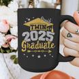 Proud Twin Of a 2025 Graduate Team 25 Senior Graduation Graphic Print Coffee Mug
