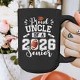 Proud Uncle Of A 2026 Senior Football Graduation Graphic Print Coffee Mug