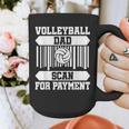 Proud Volleyball Dad Father's Day Graphic Print Coffee Mug