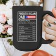 Puerto Rican Dad Nutrition Facts Pride Father's Day Graphic Print Coffee Mug