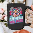 Puerto Rican Latina Social Worker MSW Masters Graduation Graphic Print Coffee Mug