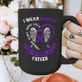 Purple In Memory Of Father Dad Pancreatic Cancer Awareness Graphic Print Coffee Mug